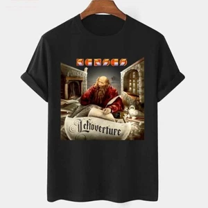 T-shirt uomo vintage Kansas Rock Band album rimanenze cotone nero SE179 - Foto 1 di 5