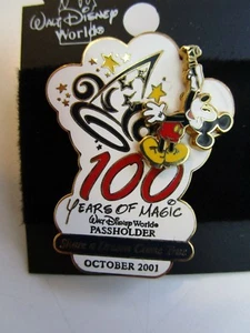 Pin 7040 WDW - Compartir un sueño hecho realidad Prendedor anual titular del pase #1 Mickey Disney - Imagen 1 de 1