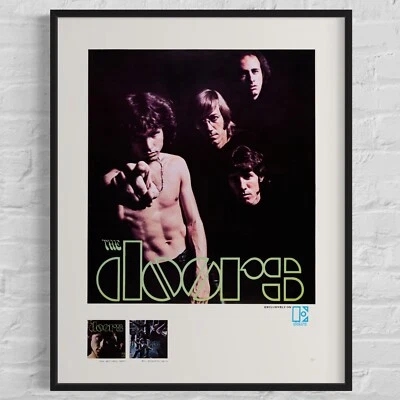 THE DOORS 'Strange Days' 1967 Second Album Elektra Promotional Poster, 22¾"x29" - Image 1 of 4