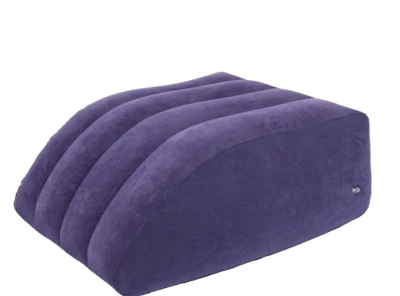 Almohada de cuña azul inflable XL para viajes y uso doméstico/camping/quirúrgico Foto 1 de 4