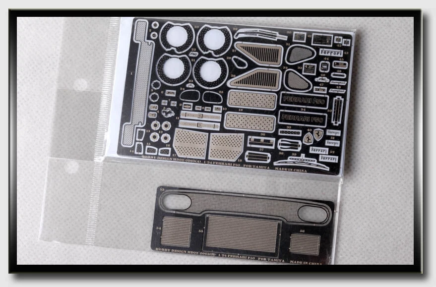 Hobby Design HD02-0063 Photoetch for 1/24 F50 for TAMIYA (2pcs) - Image 1 of 1