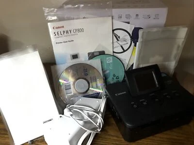 Canon SELPHY CP800 Digital Photo Inkjet Printer - Image 1 of 4