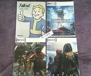 ARTBOOK INSIDE FALLOUT L'HISTOIRE DE FALLOUT + STAR WARS BATTLEFRONT + DESTINY  - Picture 1 of 1