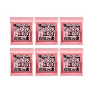 6 SETS Zippy Slinky 2217 Nickel Wound Electric Guitar Strings 7-36 Gauge - Picture 1 of 9