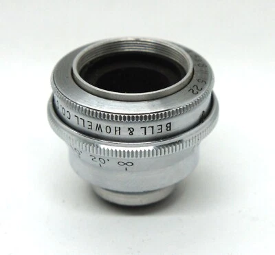Bell & Howell Cine Super Comat 0.5" 1.9 Lens M21 Screw - Image 1 of 4