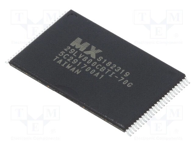 1 Stück, IC: FLASH Speicher MX29LV800CBTI-70G /E2DE - Bild 1 von 1