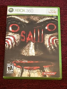 SAW Xbox 360 (2009) Tested Works (Clean Case) CIB Manual Included Rare Game - Picture 1 of 16