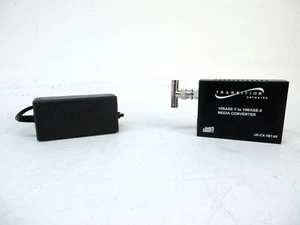 Transition 10Base-T (RJ-45) to 10Base-2 BNC Media Converter J/E-CX-TBT-02 - Picture 1 of 4