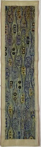 GUSTAV KLIMT Needlepoint Tramme Table Runner Bellpull Ornate Pattern Kit 32"x7" - Picture 1 of 5