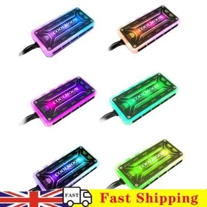 COOLMOON RGB Lumière Télécommande DC12V 5A LED RGB Couleur Intelligent Variateur - Photo 1/12