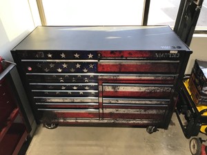 used matco tool box top hutch used matco tool box top hutch