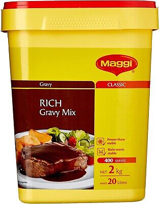 Maggi Classic Rich Gravy Mix, 2kg - Makes 20 Litres, 400 Serves - FREE SHIPPING • 73.49$