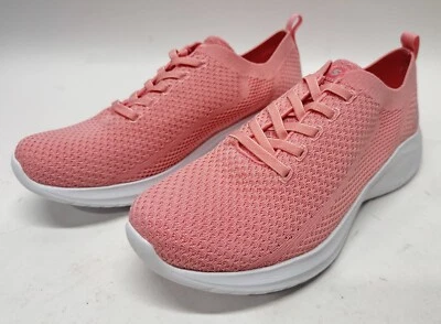 Skechers Sport Women’s Eva Sole Size US9.5 Lace Up Pink Slip On Sneakers F190-11 - Image 1 of 4