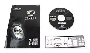 ASUS Z97-A/USB 3.1 - Handbuch - Blende - Treiber CD #329587 - Bild 1 von 1