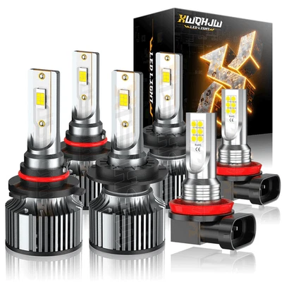 Para for 2006-2013 Suzuki Grand Vitara LED 9005+H7+H11 luces antiniebla 6pc - Image 1 of 4