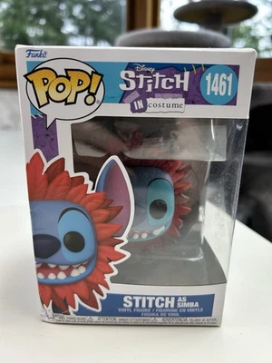 Funko POP! Disney Stitch as Simba Stitch in Costume 1461 Vinyl Figure Brand New - Image 1 of 3