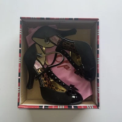Zapatos de tacón alto Pleaser Pin Up Couture con correa en T para mujeres adultas talla 10 7 m Foto 1 de 4