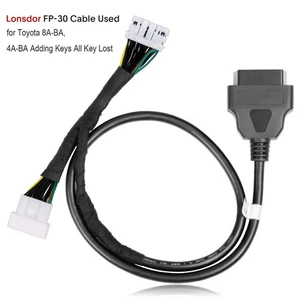 Lonsdor FP-30 Cable Work for Toyota 8A-BA, 4A-BA Adding Keys All Key Lost - Picture 1 of 6