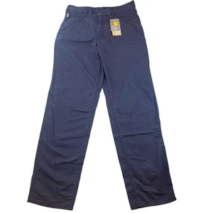 Pantalones cargo de lona resistentes al fuego Carhartt Cat 2 FR para hombre talla 36X36 nuevos con etiquetas - Imagen 1 de 9