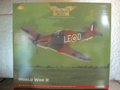 Corgi Hawker Hurricane Mkl-LE-D V7467 No.242 Sqn Coltishall Douglas Bader 1:32 - Image 1 of 3