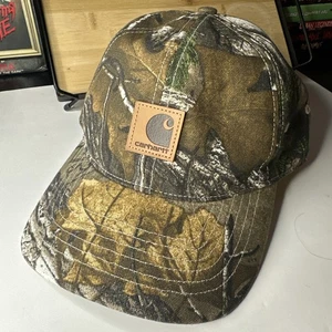 Sombrero para mujer Carhartt Realtree hojas camufladas verde gancho y lazo ajustables - Imagen 1 de 9
