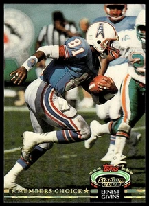 Ernest Givins 1992 Stadium Club #293 - Foto 1 di 2