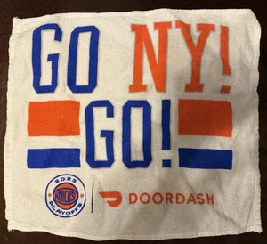 New York Knicks - NBA Playoffs SGA Towel DoorDash 2023 NY Forever ‘Go NY Go’ MSG - Picture 1 of 3