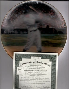 The Bradford Exchange Plate "Baseball Great Moments" Plate - BOBBY THOMSON - Foto 1 di 2