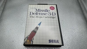 Missile Defense 3-D Sega Master System W/Manual Rare 8 Bit Retro 1987 #1281 - Picture 1 of 14
