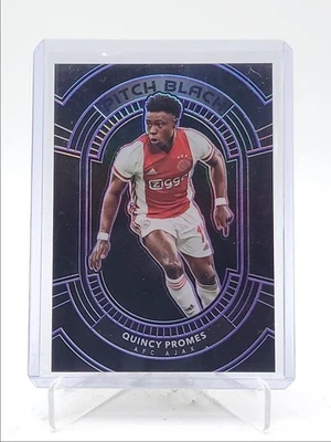 QUINCY PROMES 2020 OBSIDIAN PITCH BLACK SOCCER PURPLE ETCH /60 Q5918 - Image 1 of 2