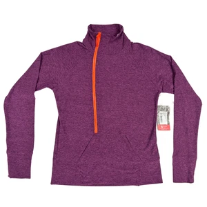 NWT Oiselle Women's Lux Forward Half Zip Track Jacket in Empire/Queen Size XS - Picture 1 of 8