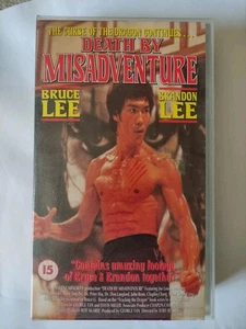 Death By Misadventure VHS ❤️ Video Bruce Lee & Brandon Lee Documentary - Imagen 1 de 5
