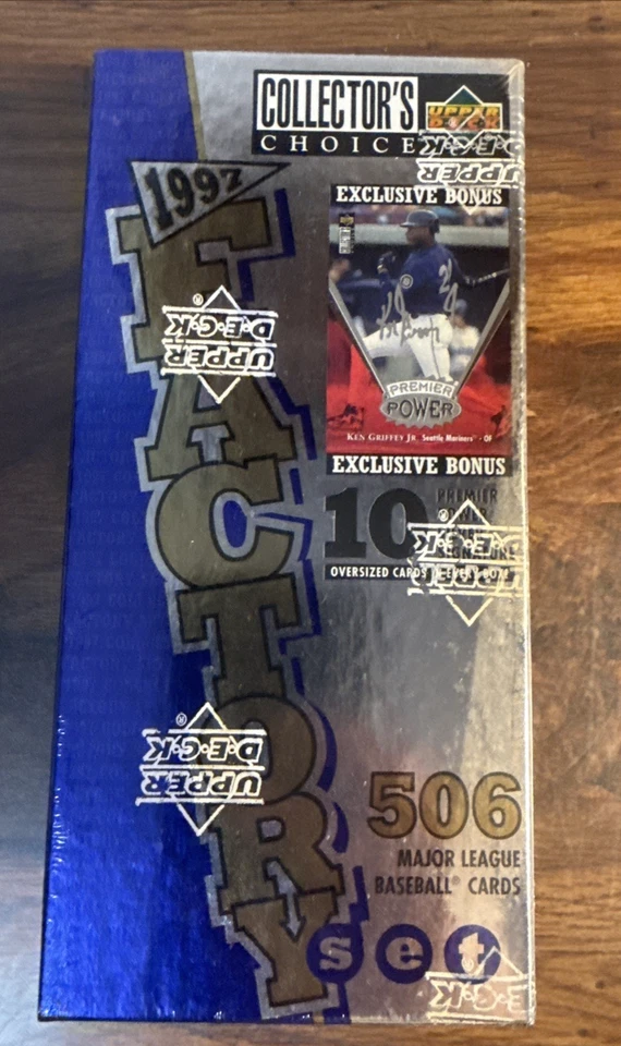1997 Upper Deck Collectors Choice cartão de beisebol conjunto completo caixa lacrada de fábrica - Imagem 1 de 4