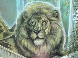 The Lion of Judah - Symbol of Jesus Christ Lithograph Chardon Religious Art - Picture 1 of 12