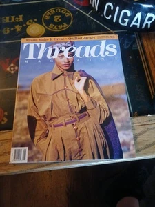 Threads Magazine 1991 Sewing Crafts - Picture 1 of 8