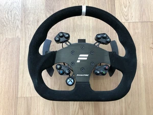 Fanatec Clubsport Universal Hub v1 with GT Alcantara Rim for Xbox/Playstation/PC - Picture 1 of 3