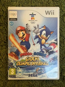 MARIO & SONIC AI GIOCHI OLIMPICI INVERNALI OLIMPIADI WII PAL ITALIANO COMPLETO - Foto 1 di 9