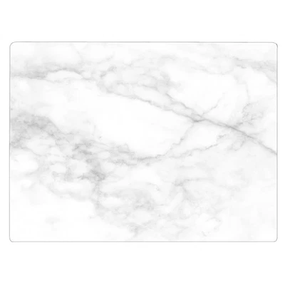 Tabla de cortar de vidrio de cocina de mármol de ágata blanca océano regalo decorativo mármol... Foto 1 de 4