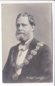 ÖSTERREICH , POLITIK , DR. KARL LUEGER , BÜRGERMEISTER v WIEN , ca1910 - Picture 1 of 2