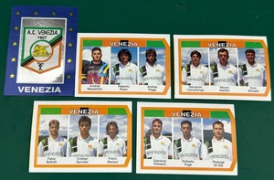 SET DI 5 FIGURINE CALCIATORI CALCIOFLASH 94 1993-94 TEAM VENEZIA COMPLETA NUOVE - Picture 1 of 1