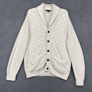 Banana Republic Sweater Mens XL Extra Large Shawl Collar Cardigan Knit Pockets - Picture 1 of 19