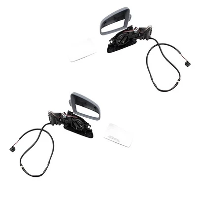 Fits 2002-2008 A4 Power Mirror Heated Set 8E0857507BGRU 2004-2008 S4 AU1320106 - Изображение 1 из 4