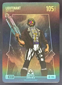 2025 BO JACKSON BATTLE ARENA ALPHA LIEITENANT BF-271 BATTLEFOIL - Imagen 1 de 10