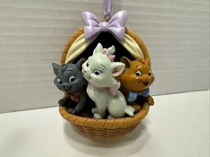 Disney The Aristocats Sketchbook Holiday Ornament Kittens Basket 2012 RARE - Picture 1 of 11