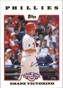 2008 (PHILLIES) Topps Opening Day Gold #108 Shane Victorino /2199