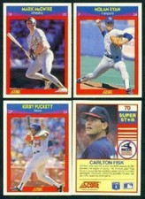 Wade Boggs #80 1990 Score 100 SuperStar