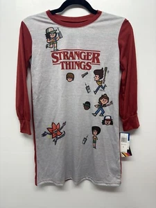 New Netflix Stranger Things Girls Size 8 Night Gown Flame Resist Sleepwear #33 - Picture 1 of 5