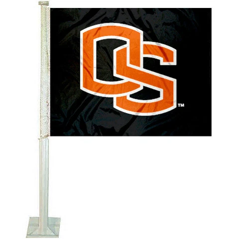 Oregon State Beavers Car Auto Window Flag Cover