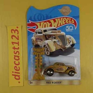 Pass 'N Gasser GOLD Hot Wheels 50th Anniversary 2018 Special Limited Edition - Picture 1 of 7