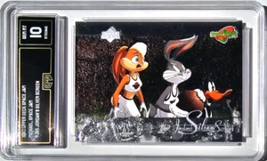 Michael Jordan's Silver Screen Graded GMA 10! Upper Deck Space Jam 1996 #JS5 - Picture 1 of 2